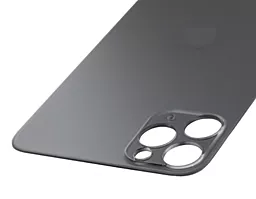 Задня кришка корпусу Apple iPhone 11 Pro Max (big hole) Space Gray - мініатюра 3