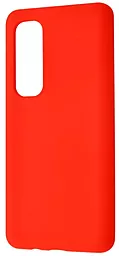 Чехол Wave Full Silicone Cover для Xiaomi Mi Note 10 Lite Red