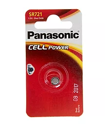 Батарейки Panasonic SR721SW (362) (361) 1шт 1.55 V