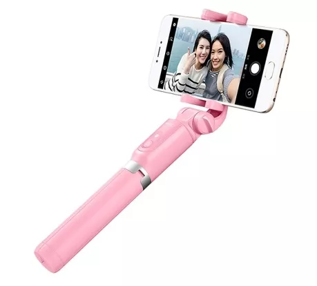 Монопод-трипод Meizu Bluetooth Selfie Stick Pink - фото 3