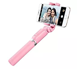 Монопод-трипод Meizu Bluetooth Selfie Stick Pink - миниатюра 3