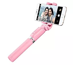 Монопод-трипод Meizu Bluetooth Selfie Stick Pink - миниатюра 3 Монопод-трипод Meizu Bluetooth Selfie Stick Pink - миниатюра 3