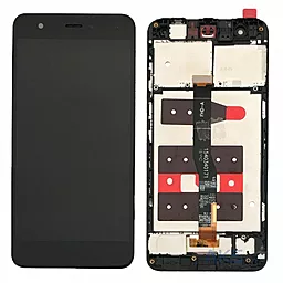 Дисплей Huawei Nova (без микросхемы) с тачскрином и рамкой, Black - фото Дисплей Huawei Nova (без микросхемы) с тачскрином и рамкой, Black