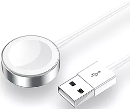 Зарядный кабель для смарт часов US-CC063 Wireless Charger for Apple Watch (ABS) 1m White (CC63WH01) - миниатюра 2