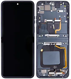 Дисплей Motorola Razr 40 (XT2323-2) (внутренний) с тачскрином и рамкой, оригинал, Sage Green - фото Дисплей Motorola Razr 40 (XT2323-2) (внутренний) с тачскрином и рамкой, оригинал, Sage Green