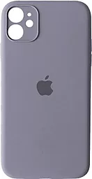 Чехол Silicone Case Full Camera для Apple iPhone 12 Mini Lavander Grey