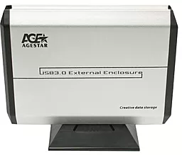Кишеня для HDD AgeStar SUB 3A5 Silver - мініатюра 3