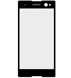Корпусное стекло дисплея Sony Xperia C3 Dual D2502, D2533 Black