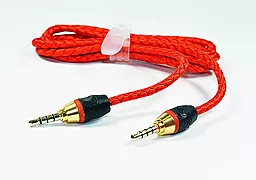 Аудио кабель NICHOSI mini-Jack (3.5 mm) - mini-Jack (3.5 mm) (2000000740508) Red