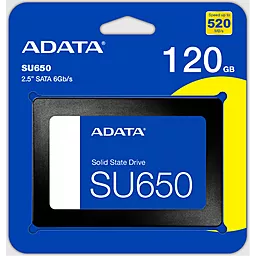 Накопичувач SSD ADATA Ultimate SU650 120GB (ASU650SS-120GT-R) - мініатюра 2