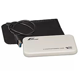 Карман для HDD Frime SATA HDD/SSD 2.5" USB 3.0 Plastic (FHE71.25U30) White