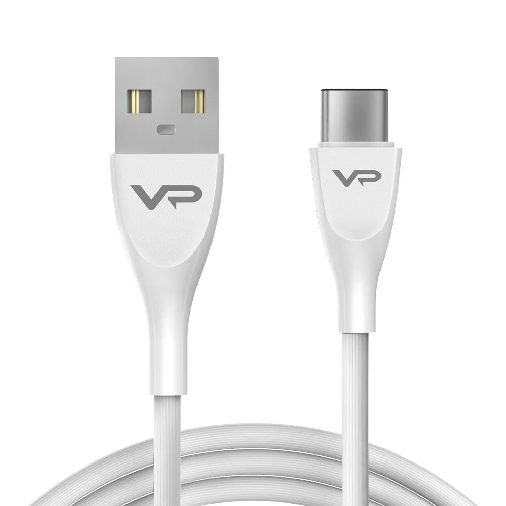 Кабель Veron SC08 USB-A - Type-C 15w 3a 1м cable White - фото 1