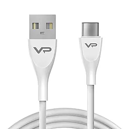 Кабель Veron SC08 USB-A - Type-C 15w 3a 1м cable White - фото Кабель Veron SC08 USB-A - Type-C 15w 3a 1м cable White