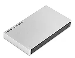Внешний жесткий диск LaCie Porsche Design Mobile Drive 2TB USB 3.0 (STET2000400) Silver - миниатюра 2