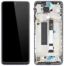 Дисплей Xiaomi Redmi Note 9 Pro 5G с тачскрином и рамкой, Blue - фото Дисплей Xiaomi Redmi Note 9 Pro 5G с тачскрином и рамкой, Blue