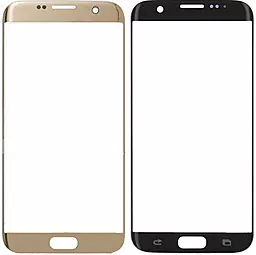 Корпусне скло дисплея Samsung Galaxy S7 Edge G935 (з OCA плівкою) (original) Gold - фото Корпусне скло дисплея Samsung Galaxy S7 Edge G935 (з OCA плівкою) (original) Gold