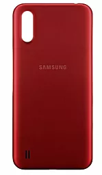 Задняя крышка корпуса Samsung Galaxy A01 A015 Original Red