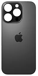 Задняя крышка корпуса Apple iPhone 16 Pro (small hole) Original Black Titanium - фото Задняя крышка корпуса Apple iPhone 16 Pro (small hole) Original Black Titanium