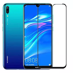 Защитное стекло для Huawei Y7, Prime, Pro 2019 Black 