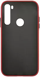 Чехол 1TOUCH Gingle Matte Xiaomi Redmi Note 8 Black/Red