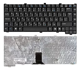 Клавіатура для ноутбуку Fujitsu Amilo M7440 M7440G M6100 вертикальний ентер чорна