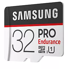 Карта памяти Samsung microSDHC 32GB Pro Endurance Class 10 UHS-I U1 + SD-адаптер (MB-MJ32GA/RU) - миниатюра 6