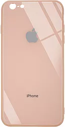 Чехол Epik GLOSSY Logo Full Camera Apple iPhone 6 Plus, iPhone 6S Plus Peach