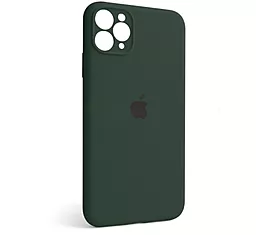 Чехол Silicone Case Full Camera для Apple iPhone 11 Pro Max Atrovirens green