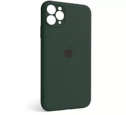 {"ru": "Чехол", "uk": "Чохол"} Silicone Case Full Camera для Apple iPhone 11 Pro Max Atrovirens green