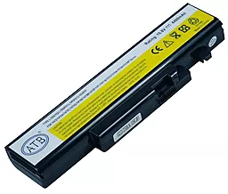 Акумулятор для ноутбука Lenovo L10S6Y02 IdeaPad Y470 / 10.8V 4400mAh / Black