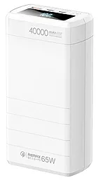 Повербанк Remax Dinba 40000mAh QC+PD 65W White (RPP-310) - фото Повербанк Remax Dinba 40000mAh QC+PD 65W White (RPP-310)