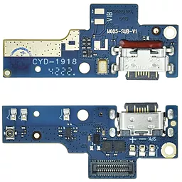 Нижняя плата DOOGEE X98 / X98 Pro с разъемом зарядки и микрофоном, Original - фото Нижняя плата DOOGEE X98 / X98 Pro с разъемом зарядки и микрофоном, Original