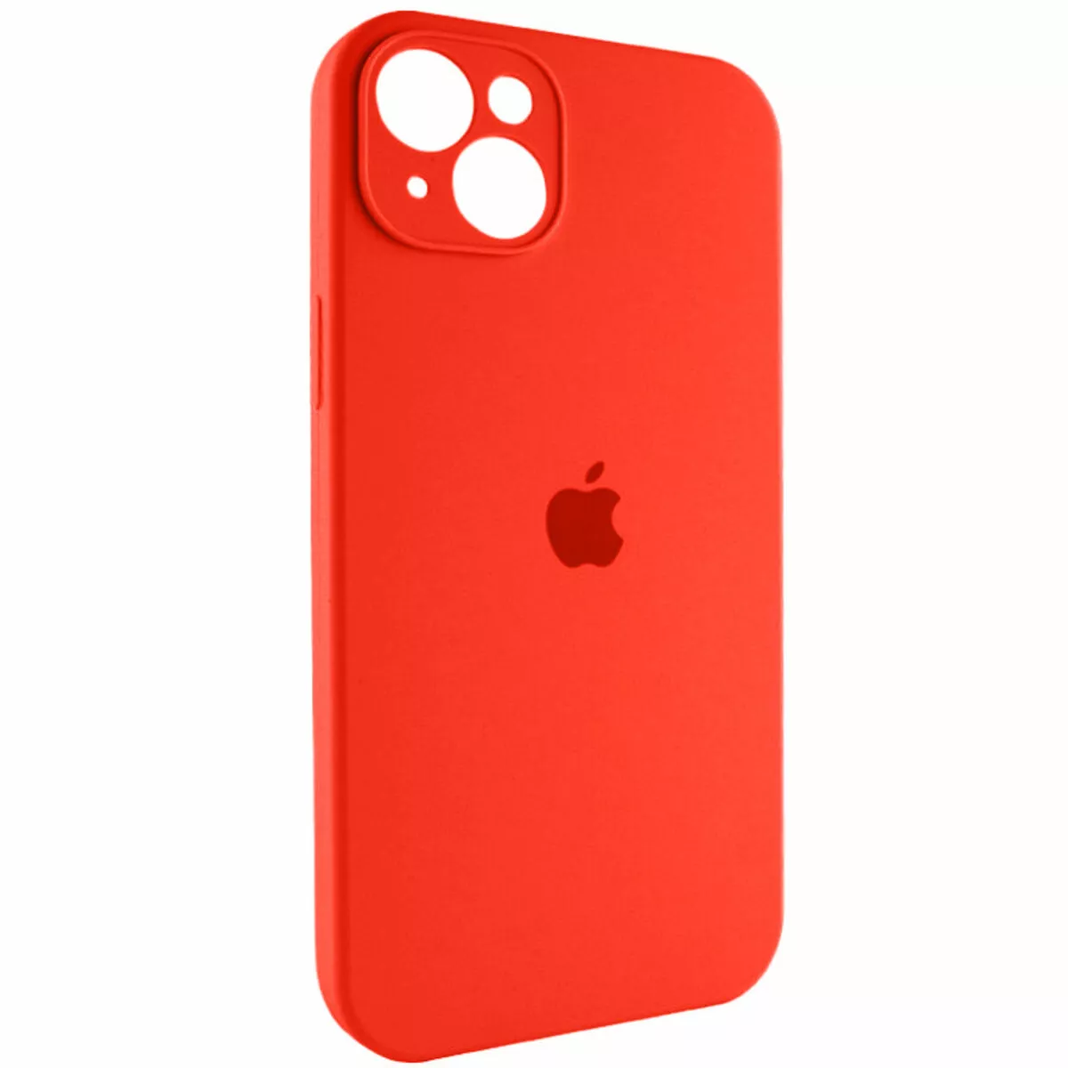 Чехол Silicone Case Full Camera для Apple iPhone 15 Red - фото 4
