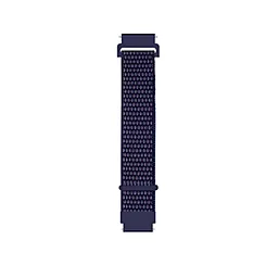 Змінний ремінець для розумного годинника Nylon Style Xiaomi Amazfit Bip/Bip Lite/Bip S Lite/GTR 42mm/GTS/TicWatch S2/TicWatch E (705827) Deep Blue