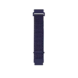 Сменный ремешок для умных часов Nylon Style Xiaomi Amazfit Bip/Bip Lite/Bip S Lite/GTR 42mm/GTS/TicWatch S2/TicWatch E (705827) Deep Blue - фото Сменный ремешок для умных часов Nylon Style Xiaomi Amazfit Bip/Bip Lite/Bip S Lite/GTR 42mm/GTS/TicWatch S2/TicWatch E (705827) Deep Blue