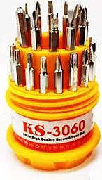 Отвёртка с набором бит KAiSi KS-3060 - миниатюра 3 Отвёртка с набором бит KAiSi KS-3060 - миниатюра 3