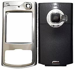 Корпус для Nokia N80 Silver