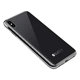 Чохол SwitchEasy Glass X Case For iPhone XS Max Black (GS-103-46-166-11) - мініатюра 3