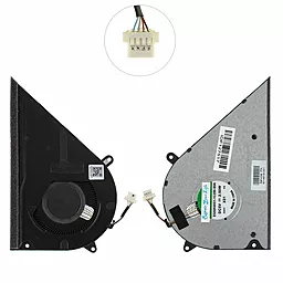 Вентилятор (кулер) для ноутбука HP Pavilion 15-EH, 15-EG 4pin (M14817-001, M14818-001) Original