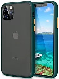 Чехол 1TOUCH AVENGER для Apple iPhone 11 Pro Max Forest Green-Orange