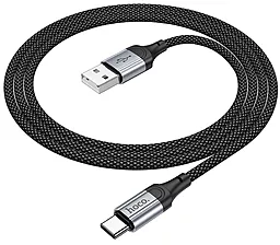 Кабель Hoco X102 Fresh USB-A - Type-C 15w 3a 1м cable Black - мініатюра 2 Кабель Hoco X102 Fresh USB-A - Type-C 15w 3a 1м cable Black - мініатюра 2