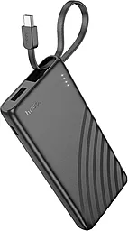 Повербанк Hoco J129 Nature with cable Type-C 5000mAh Black - фото Повербанк Hoco J129 Nature with cable Type-C 5000mAh Black
