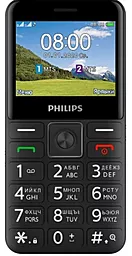 Мобильный телефон Philips Xenium E207 Black - фото Мобильный телефон Philips Xenium E207 Black