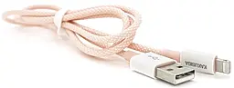 Кабель iKaku KSC-723 USB-A - Lightning 12w 2.4a 1м cable Pink - фото Кабель iKaku KSC-723 USB-A - Lightning 12w 2.4a 1м cable Pink