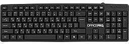 Клавиатура OfficePro SK166 Black - фото Клавиатура OfficePro SK166 Black