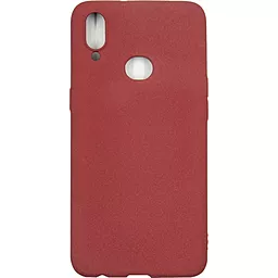 Чехол Dengos Carbon Samsung A107 Galaxy A10s Red (DG-TPU-CRBN-02)