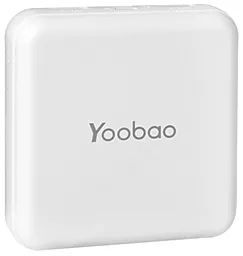 Повербанк Yoobao M4 mini 10000 mAh White - фото Повербанк Yoobao M4 mini 10000 mAh White