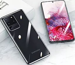 Чехол Baseus Simple Samsung G988 Galaxy S20 Ultra Transparent (ARSAS20U-02) - миниатюра 5