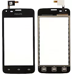 Сенсор (тачскрин) Philips W3568 Black - фото Сенсор (тачскрин) Philips W3568 Black