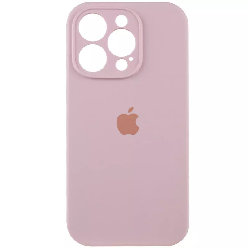 Чохол Silicone Case Full Camera для Apple iPhone 13 Pro Max  Chalk Pink - фото 1
